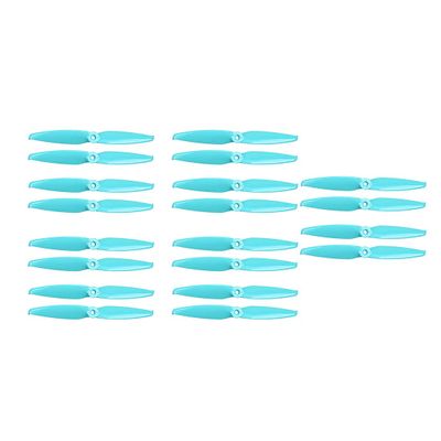 10 Pairs Gemfan 6042 6.0x4.2 FPV PC 2 Propeller Prop CW CCW for 2407-2408 Motor for RC Drones Quadcopter Frame (Blue)