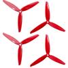 10 Pairs Gemfan Flash 6042 6x4.2x3 6 Inch 3-Paddle PC CW CCW Propeller for RC Models Multicopter Frame Spare Parts Accessories (Red) view 4