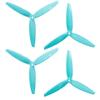 10 Pairs Gemfan Flash 6042 6x4.2x3 6 Inch 3-Paddle PC CW CCW Propeller for RC Models Multicopter Frame Spare Parts Accessories (Blue) view 4