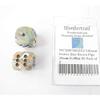 Vibrant Festive Dice with Brown Pips 30mm (1.18in) D6 Pack of 2 Wondertrail view 1