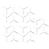 10 Pairs Gemfan Flash 6042 6x4.2x3 6 Inch 3-Paddle PC CW CCW Propeller for RC Models Multicopter Frame Spare Parts Accessories (Clear) view 1