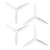 10 Pairs Gemfan Flash 6042 6x4.2x3 6 Inch 3-Paddle PC CW CCW Propeller for RC Models Multicopter Frame Spare Parts Accessories (Clear) view 3