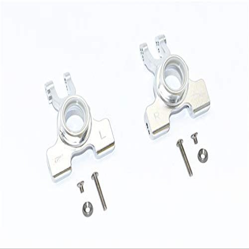Aluminum Rear Knuckle Arms For Arrma 1:5 KRATON 8S BLX/OUTCAST 8S BLX/KRATON EXB Roller - 2Pc Set Silver