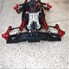 Aluminum Rear Knuckle Arms For Arrma 1:5 KRATON 8S BLX/OUTCAST 8S BLX/KRATON EXB Roller - 2Pc Set Silver view 4