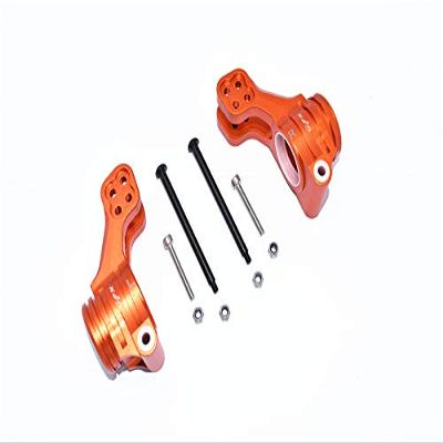 Aluminum Rear Knuckle Arms For Arrma 1:5 KRATON 8S BLX/OUTCAST 8S BLX/KRATON EXB Roller - 2Pc Set Orange