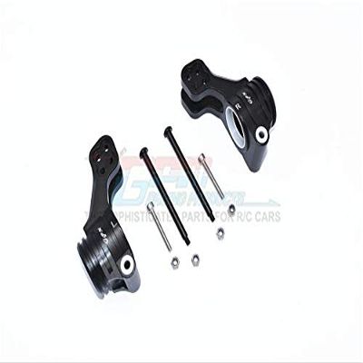 Aluminum Rear Knuckle Arms For Arrma 1:5 KRATON 8S BLX/OUTCAST 8S BLX/KRATON EXB Roller - 2Pc Set Black