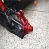 Aluminum Rear Knuckle Arms For Arrma 1:5 KRATON 8S BLX/OUTCAST 8S BLX/KRATON EXB Roller - 2Pc Set Black view 2