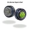 Yomega Power Brain XP yoyo - Professional yoyo with a Smart Switch which enables Players to Choose Between Auto-Return and Manual Styles of Play. + Extra 2 Strings & 3 Month Warranty (Grey) view 2
