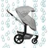 Joolz Rain Cover for Day, Day2, Day3 & Day+ Strollers  Windproof, Waterproof & Compact Baby Travel Shield for Sun, Dust, Snow & Rain Protection  Easy to Store, Clear, & Water-Repellent - Grey view 2