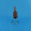 Wood spinning Top view 2