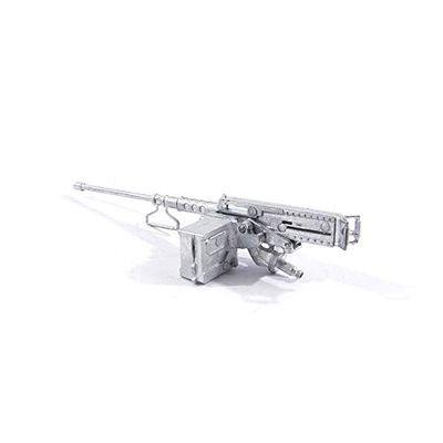 TOUCAN RC HOBBY US in Stock Metal 1/16 50 Calibre Heavy Machine Gun for Henglong Mato Tamiya RC Tanks MT212 for Adult