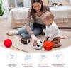 EVERICH TOY Balls for Toddlers 1-3, 4 Pcs 5" Playground Balls for Kids, Soft Rubber Small Sports Ball Set with Football, Basketball, Soccer, Indoor Outdoor Toddler Toys Games Gifts for Boys Girls view 4