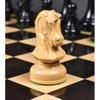 1970s' Dubrovnik Chess Set- Chess Pieces Only - Double Weighted Ebony Wood - 3.8" King view 4