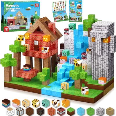 Annexfun Volcano Magnetic Blocks - 150 PCS Build