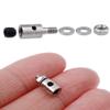 20PCs Adjustable Pushrod Connector Linkage Stopper Dia 1.3mm and 1.2 x 200mm/7.8Inch Steel Z Push Rods DIY Parts for RC Airplane Model Aircraft Boat view 3
