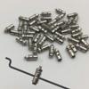 10PCs Steel Z Push Rods 1.2 x 140mm and 10PCs Adjustable Pushrod Connector Linkage Stopper 1.3mm DIY Parts for RC Airplane Model Aircraft Boat view 4