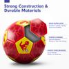 hahaland Size 3 Soccer Ball for Kids with Pump Mesh Bag - Dinosaur Ball Set - Outside/Backyard/Outdoor Toys for Kids Ages 3-4-5-8 - Kid Games Soccer Birthday for 3 Year Old view 2