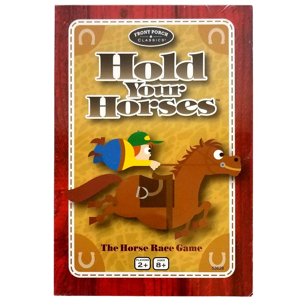 Front Porch Classics Hold Your Horses - The Horse Race Game