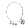 5 Pack Colon Cancer Awareness Retractable Charm Bracelets - Beautiful Dark Blue Ribbon Bracelets for Colon Cancer & Rectal Cancer Awareness view 1