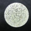 Big Game Toys~25mm (1") Lunar TIC Glow Glow in The Dark Moon Marble w/Stand Shooter Glass MIB Green Speckled view 2
