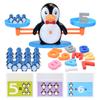 BAKAM Penguin Balance Scale Number Counting Blocks Games for Kids Ages 3-5, Montessori Math Games for Kids 5-7, Preschool Kindergarten Learning Activities, STEM Educational Toys for 3+ Year Old view 1