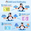 BAKAM Penguin Balance Scale Number Counting Blocks Games for Kids Ages 3-5, Montessori Math Games for Kids 5-7, Preschool Kindergarten Learning Activities, STEM Educational Toys for 3+ Year Old view 4