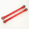 2pcs Aluminum Front Steering Link Toe Links 89mm Red for Traxxas 1/10 Maxx Maxx Slash 8948 view 2