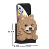 JEKCA Pomeranian Phone Stand 01S | Dog Plastic Building Blocks | Stationary | Age 14+ view 2