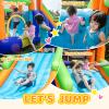 AirMyFun Inflatable Bounce House with Silde for Kids,Inflatable Bouncy House for Kids Outdoor, Toddle Bounce House with Blower for Backyard, Inflatable Bouncer with Long Slide for Party view 4