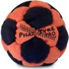 DIRTBAG PT Pro 32 Panel Footbag, Flying Clipper Original Design, Steel Pellet Filled for Maximum Control Handsewn - Orange/Black. view 1