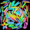 JOYIN 400 Mini Glow Sticks(1.7"), 8 Colors, Glow in The Dark for Easter Eggs Party Favors,Easter Basket Stuffer Party Pack, Weddings Classroom Decorations Prizes view 1