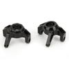 Dilwe RC Steering Cup, 2Pcs Aluminum Alloy RC Accessories Front Steering Knuckle C Block Compatible for Axial Wraith RR10 90048 AR60 1/10 RC Car Car Model Accessory view 2