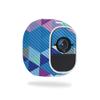 MightySkins Carbon Fiber Skin for Netgear Arlo Pro 2 - Purple Kaleidoscope | Protective, Durable Textured Carbon Fiber Finish | Easy to Apply, Remove, and Change Styles | Made in The USA view 1