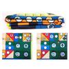 Tomaibaby Flying Chess Carpet Game with 16 Chess Pieces and Dice - Family Aeroplane Rug Playmat for Party Travel and Parent-Child Fun view 4