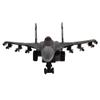 HSOMiD Army Air Force Fighter Jet Toy Military Airplane - Fun Lights and Sounds, Bump and Go Action Pretend Play Kids Aircraft Bomber Plane -Great Christams Gift For Boys view 3