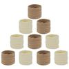 100 Pack Bulk Super Soft Stretchy Elastic Nude Skin Color Nylon Headbands Bow Khaki Brown Ivory Skinny Slim Turban Headwrap Hair Ties Ponytail Holder view 1