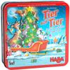 HABA 305525 Animal Stacking, Skill 2-4 Players from 4 Years, The Popular Game with Christmas Motifs, Multi-Coloured view 1