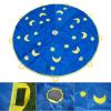Akozon Rainbow Umbrella Parachute 1.8M Outdoor Children Sports Rainbow Umbrella Kids Jump-sack Play Ballute Parachute Polyester Cloth view 2