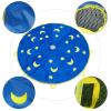 Akozon Rainbow Umbrella Parachute 1.8M Outdoor Children Sports Rainbow Umbrella Kids Jump-sack Play Ballute Parachute Polyester Cloth view 4