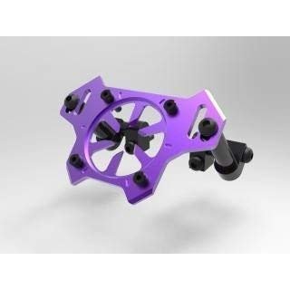 Back Mount Plate V2 for YD-2 (Jaeger Compatible) Purple
