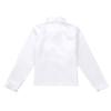 Hularka Kids Boys Sequins Long Sleeves Hip-hop Jazz Dance Shirt Stage Performance Costumes Disco Fancy Tops Dancewear White 4/5 view 4