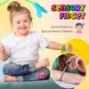 UpBrands 24 Easter Eggs Fillers Zipper Bracelets 6.5 Inches Sensory Toys Set, Kit for Birthday Party Favors for Kids, Goodie Bags, Class Valentines Gifts For Kids & Students Incentives view 4