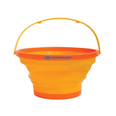 Schildkrt Folding Pail, Foldable and Space-Saving Beach and Play Bucket, 20 cm, 2 Liter Volume, 970240, No Colour