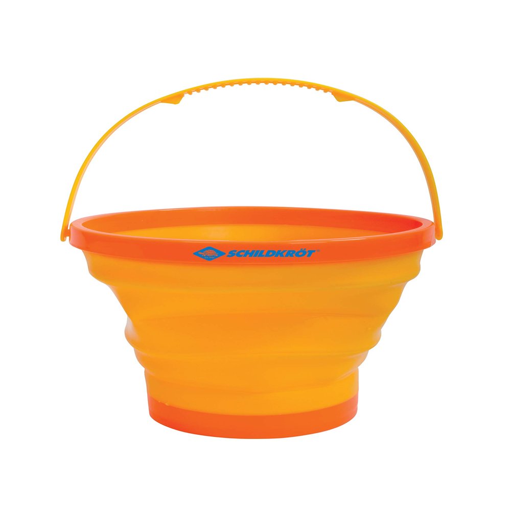 Schildkrt Folding Pail, Foldable and Space-Saving Beach and Play Bucket, 20 cm, 2 Liter Volume, 970240, No Colour