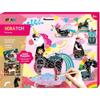 Avenir CH191683 Scratch Jointed Puppet Unicorn, Mixed Colours view 1