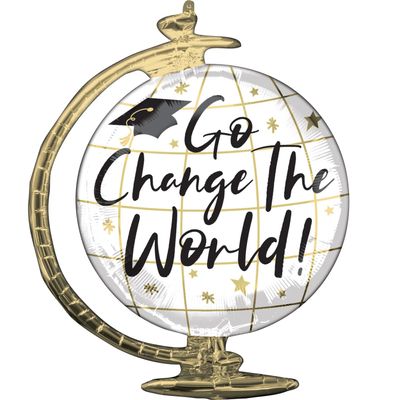 Anagram GRA 23" PKG GO Change The