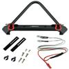 Apex RC Products Metal Front Bumper W/Shackles & Lights - for Traxxas TRX-4 / Axial SCX10 / II #4060 view 1