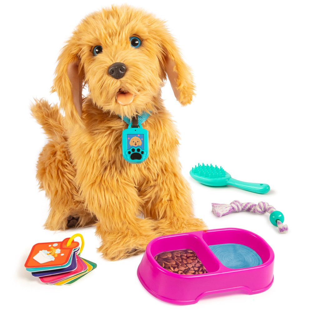 My Fuzzy Friends Sky Rocket Moji Interactive Labradoodle