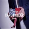 Maze Leather Card Case (Blue) by Bond Lee - Trick view 2