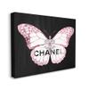 Stupell Industries Butterfly Glam Fashion Design, Designed by Ziwei Li Wall Art, 24 x 1.5 x 30, Canvas view 1